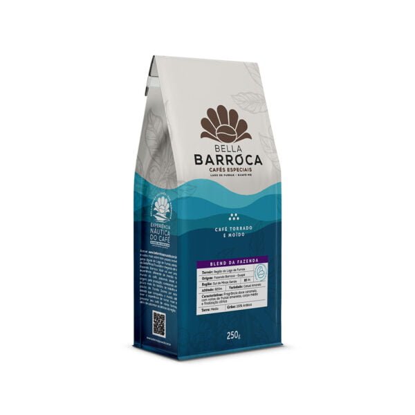 BellaBarroca Torrado e Moído 250g - Blend da Fazenda